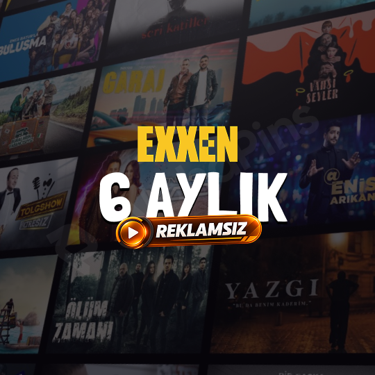 Exxen Reklamsız 6 Aylık Üyelik