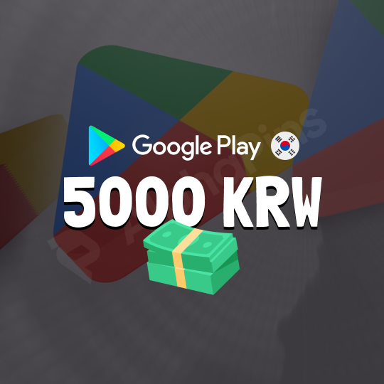 Google Play Korea 5000 KRW