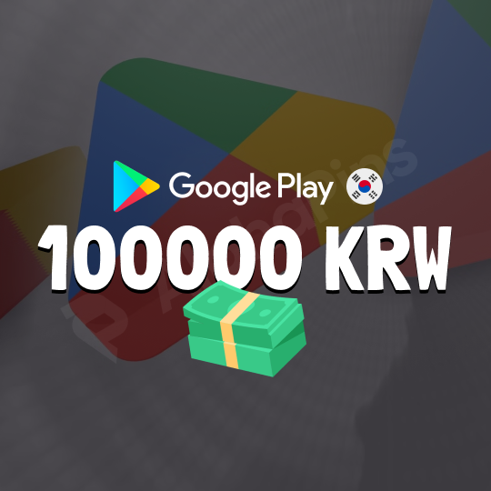 Google Play Korea 100000 KRW