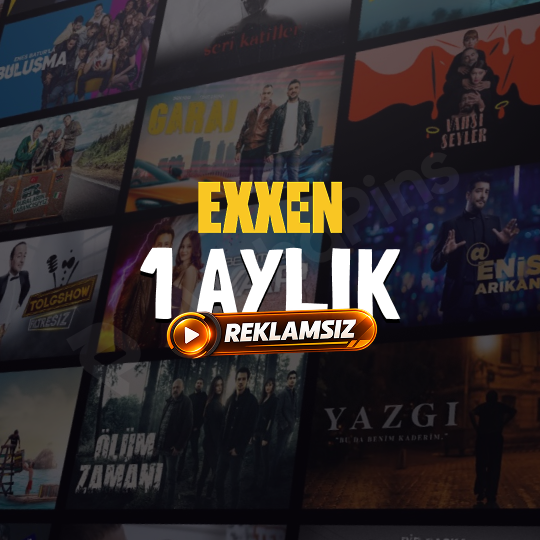 Exxen Reklamsız 1 Aylık Üyelik