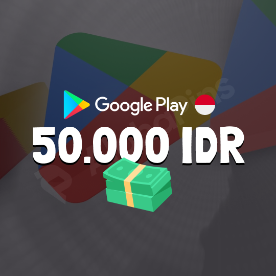 Google Play Indonesia 50.000 IDR