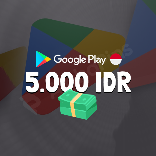 Google Play Indonesia 5.000 IDR