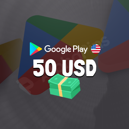 Google Play USA 50 USD