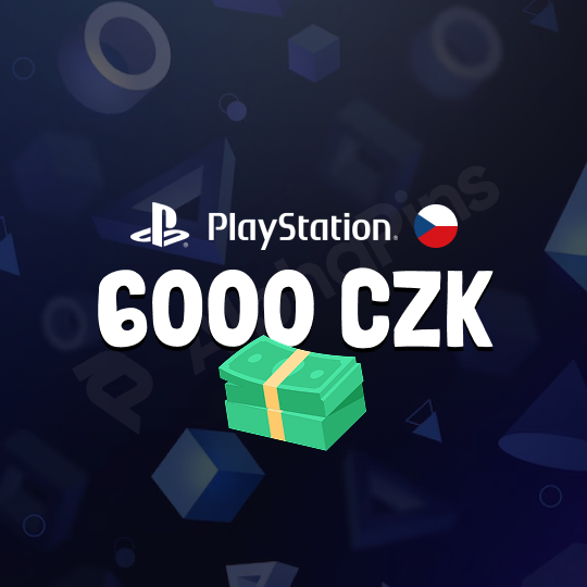 PSN Card Czech Republic 6000 CZK