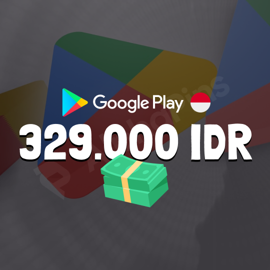 Google Play Indonesia 329.000 IDR