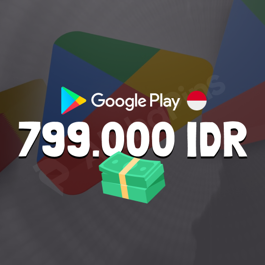 Google Play Indonesia 799.000 IDR