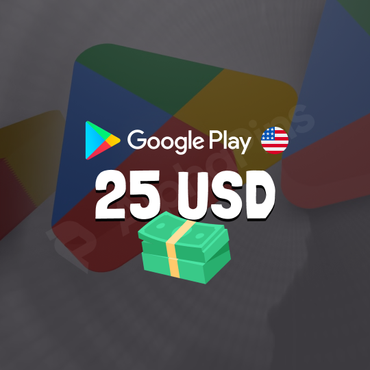 Google Play USA 25 USD