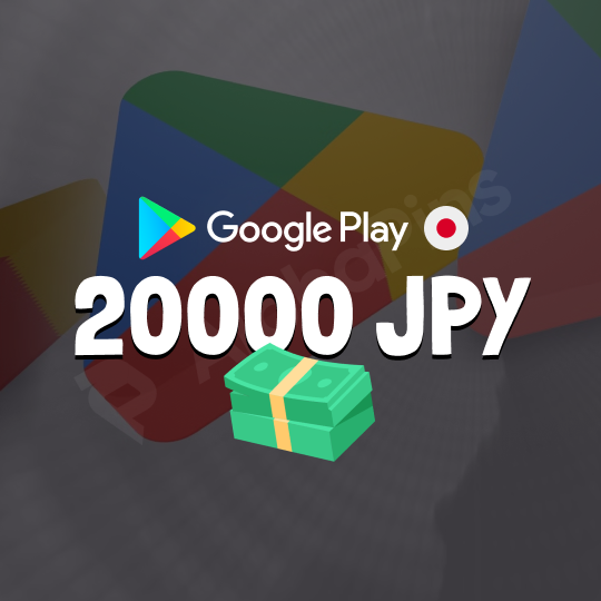 Google Play Japan 20000 JPY