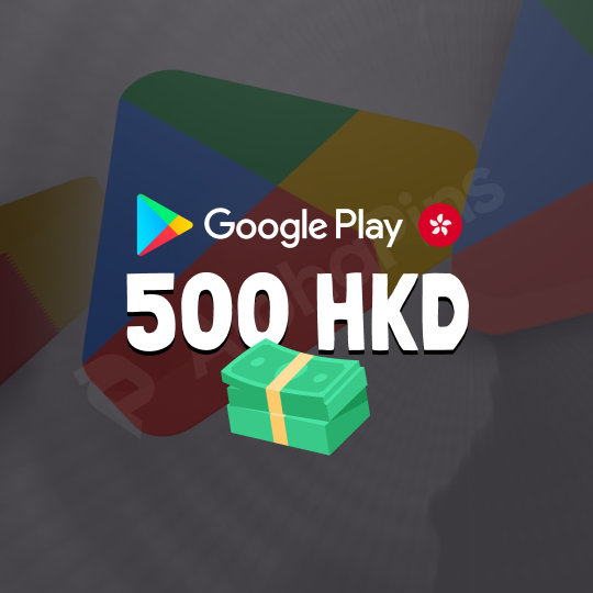 Google Play Hong Kong 500 HKD