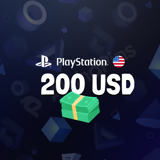PSN Card USA 200 USD