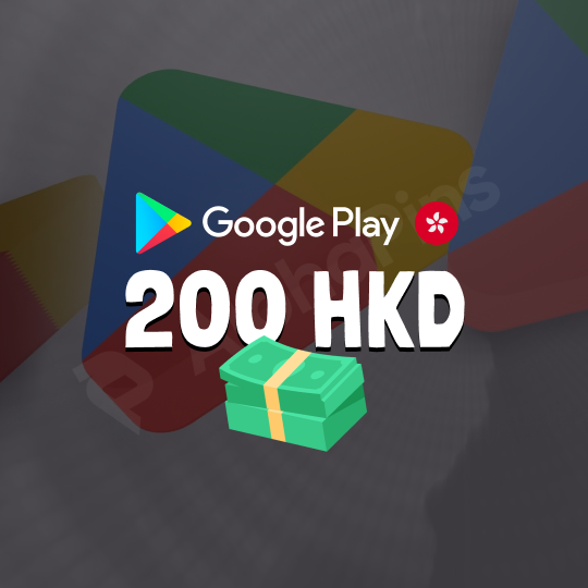 Google Play Hong Kong 200 HKD