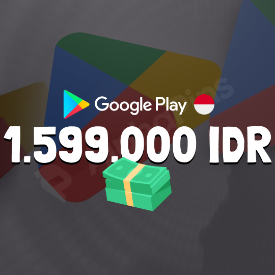 Google Play Indonesia 1.599.000 IDR
