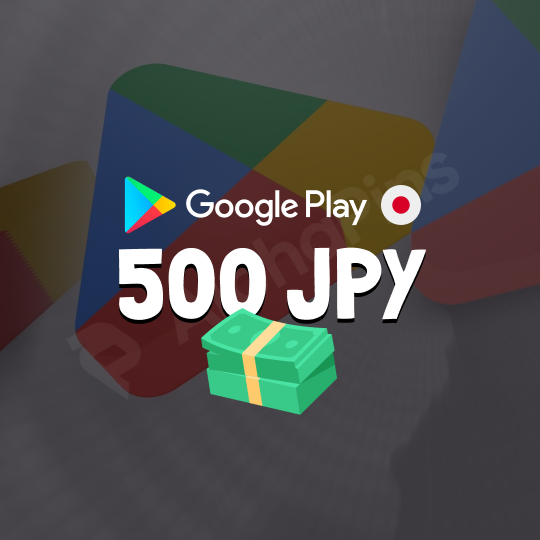 Google Play Japan 500 JPY