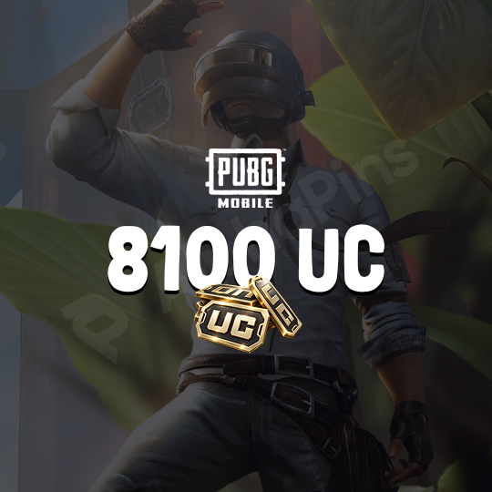 Pubg Mobile 8100 UC TR ID