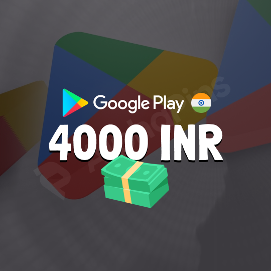 Google Play India 4000 INR