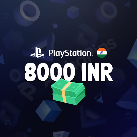 PSN Card India 8000 INR
