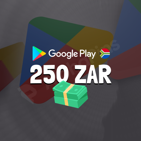 Google Play South Africa 250 ZAR