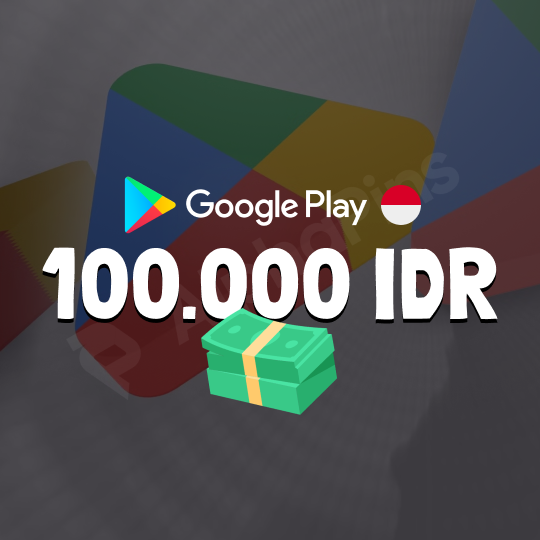 Google Play Indonesia 100.000 IDR