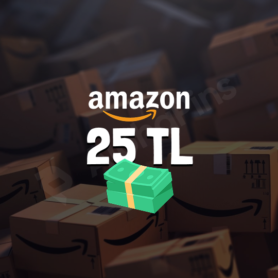 Amazon 25 TL Hediye Kartı