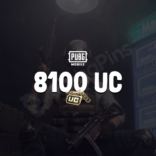 PUBG Mobile 8100 UC Global Epin
