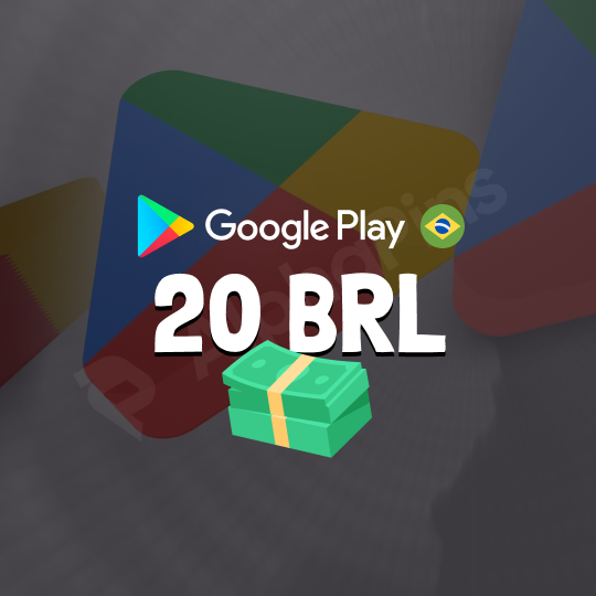 Google Play Brazil 20 BRL