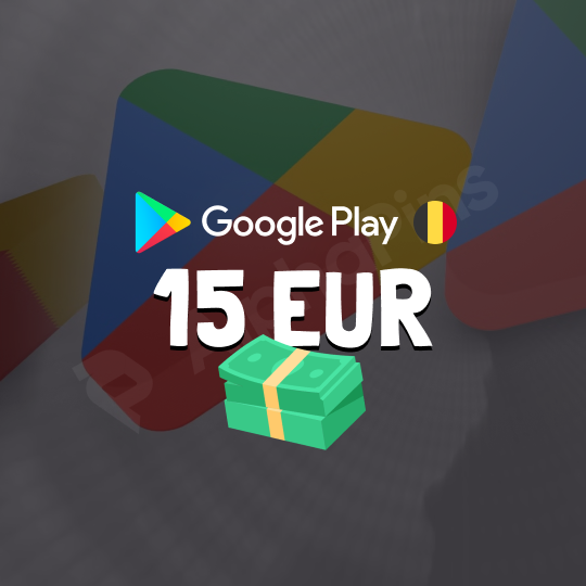 Google Play Belgium 15 EUR