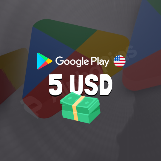 Google Play USA 5 USD
