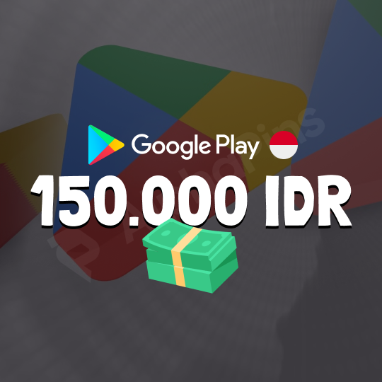 Google Play Indonesia 150.000 IDR