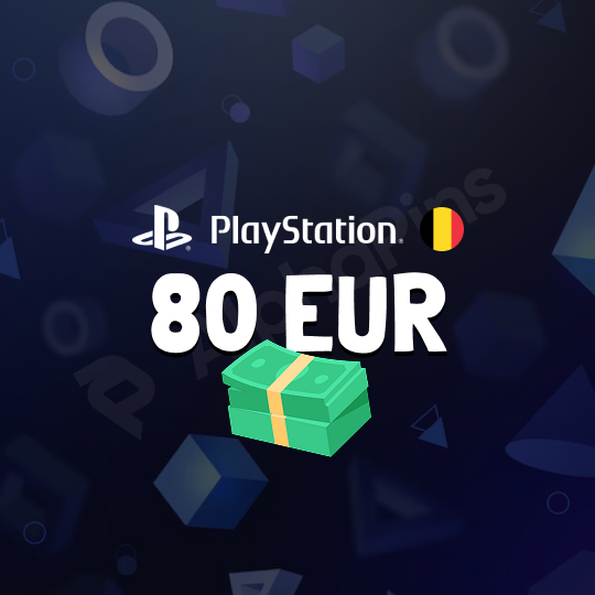 PSN Card Belgium 80 EUR