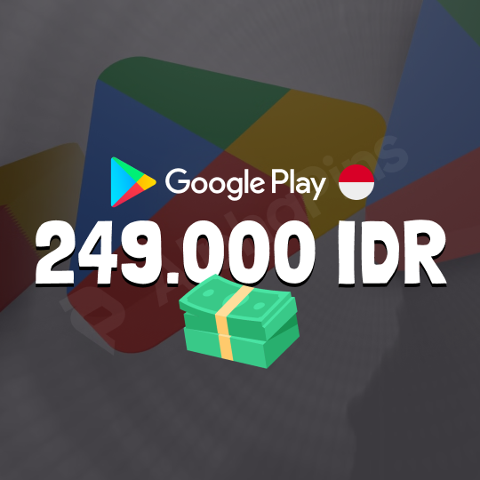 Google Play Indonesia 249.000 IDR