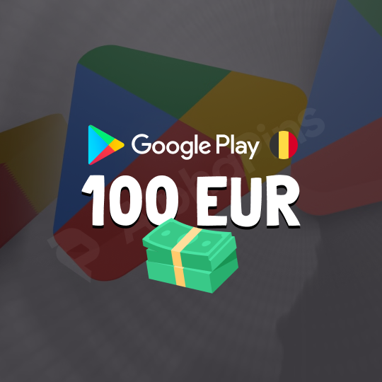 Google Play Belgium 100 EUR