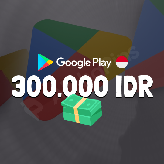 Google Play Indonesia 300.000 IDR