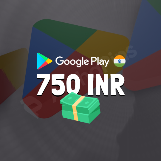 Google Play India 750 INR