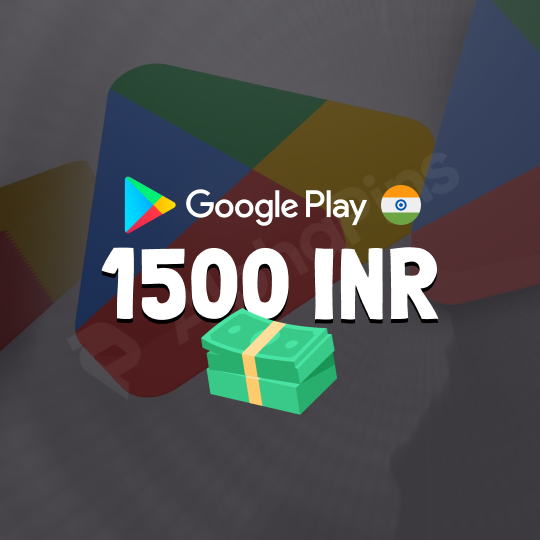 Google Play India 1500 INR