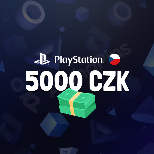 PSN Card Czech Republic 5000 CZK
