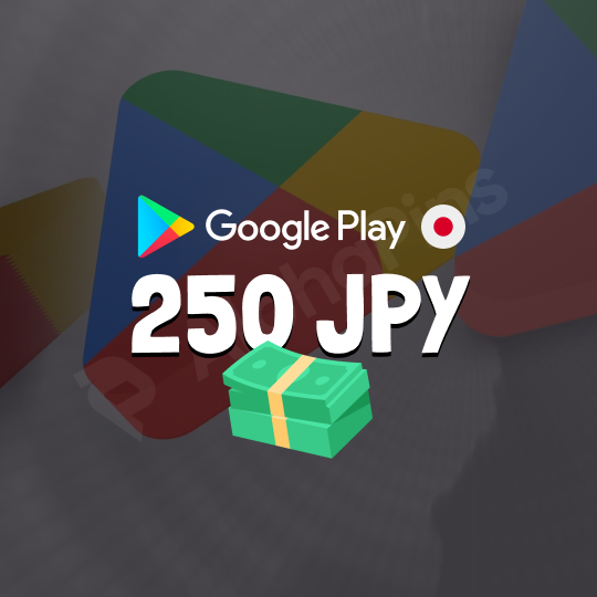 Google Play Japan 250 JPY