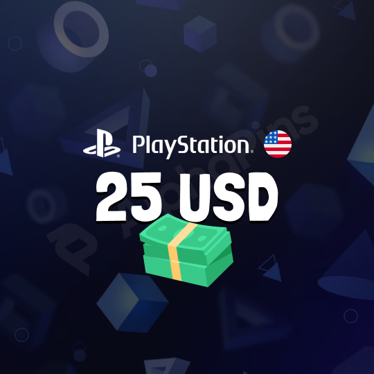 PSN Card USA 25 USD