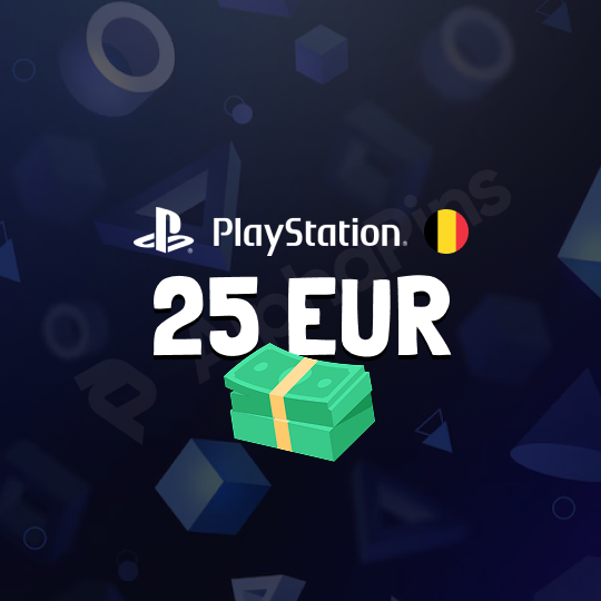 PSN Card Belgium 25 EUR