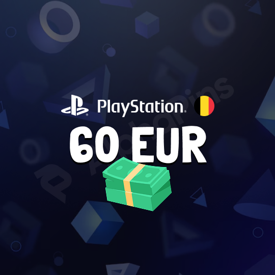 PSN Card Belgium 60 EUR