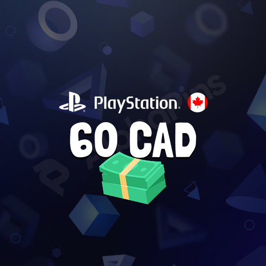 PSN Card Canada 60 CAD
