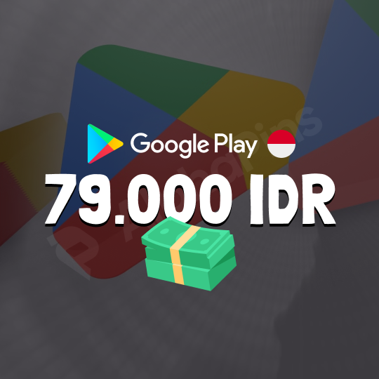 Google Play Indonesia 79.000 IDR