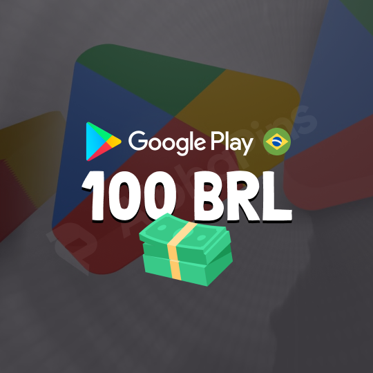 Google Play Brazil 100 BRL