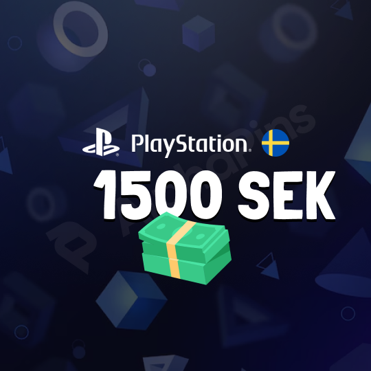 PSN Card Sweden 1500 SEK