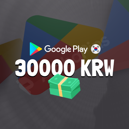 Google Play Korea 30000 KRW