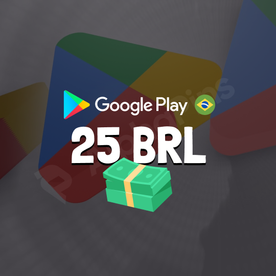 Google Play Brazil 25 BRL