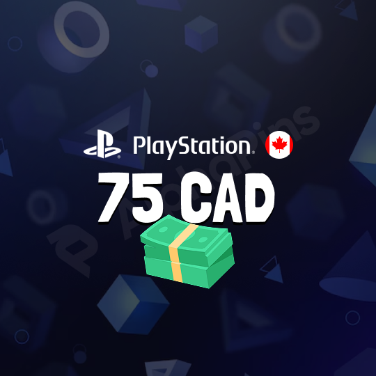 PSN Card Canada 75 CAD