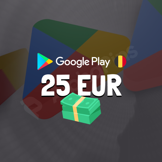 Google Play Belgium 25 EUR