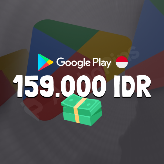 Google Play Indonesia 159.000 IDR