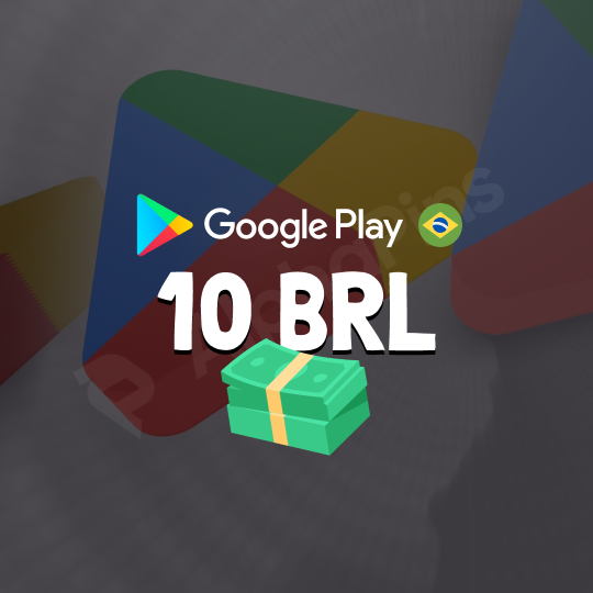 Google Play Brazil 10 BRL